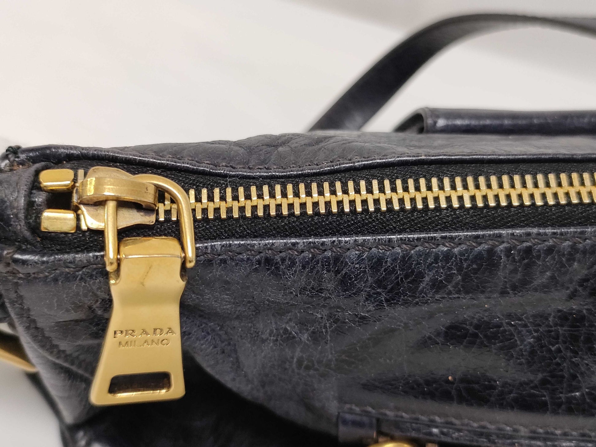PRADA One-Shoulder Bag with G Hardware