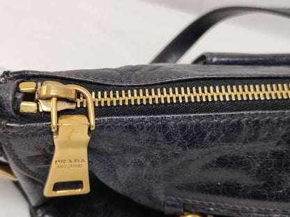 PRADA One-Shoulder Bag with G Hardware