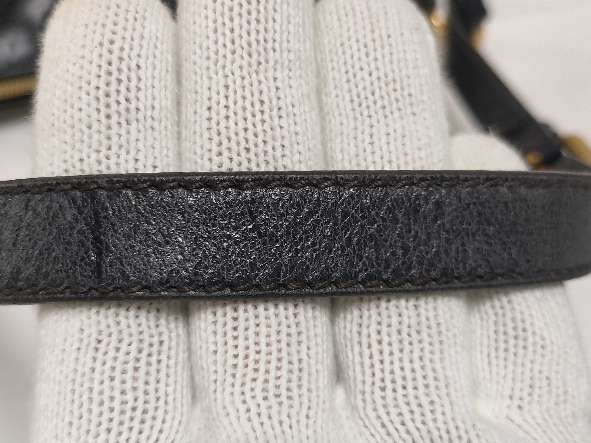 PRADA One-Shoulder Bag with G Hardware