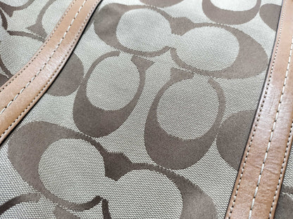 5 COACH tote bags, including Coach and Kenzo