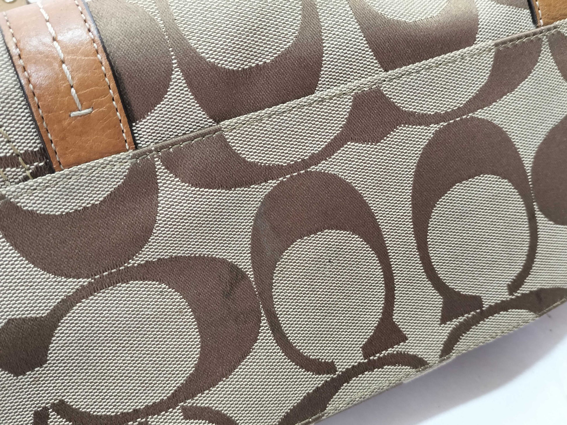 5 COACH tote bags, including Coach and Kenzo