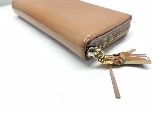 GUCCI 308004 Soho Round Zip Long Wallet