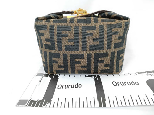 FENDI Zucca pattern vanity pouch
