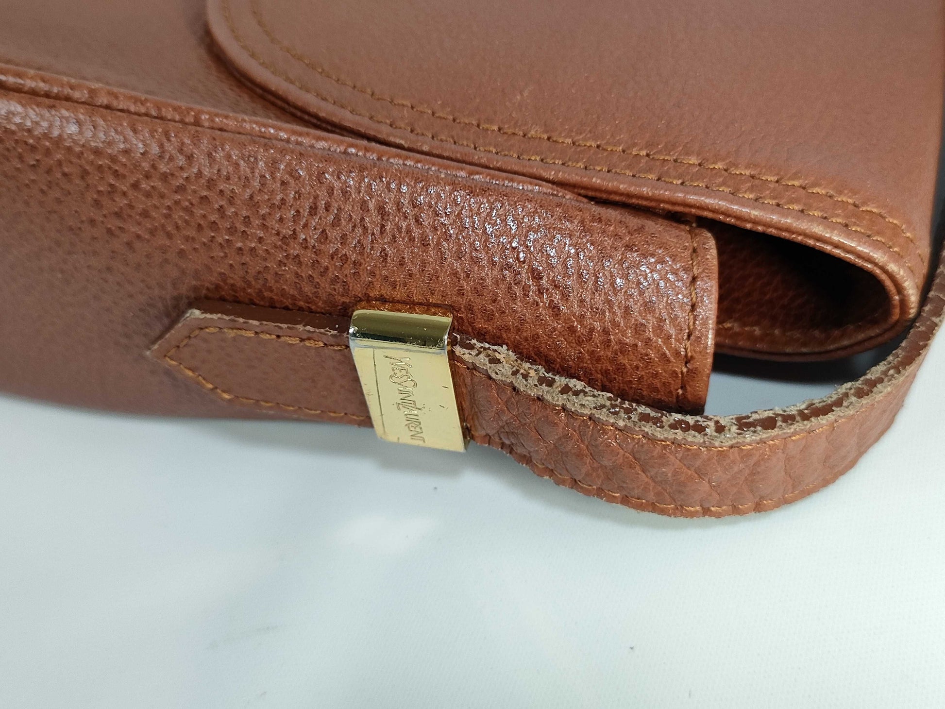 Yves Saint Laurent Vintage Leather Shoulder Bag