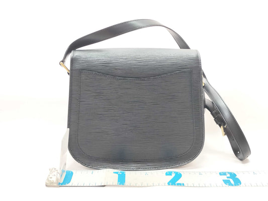 LOUIS VUITTON TH 0947 Epi Saint-Cloud Noir Shoulder Bag