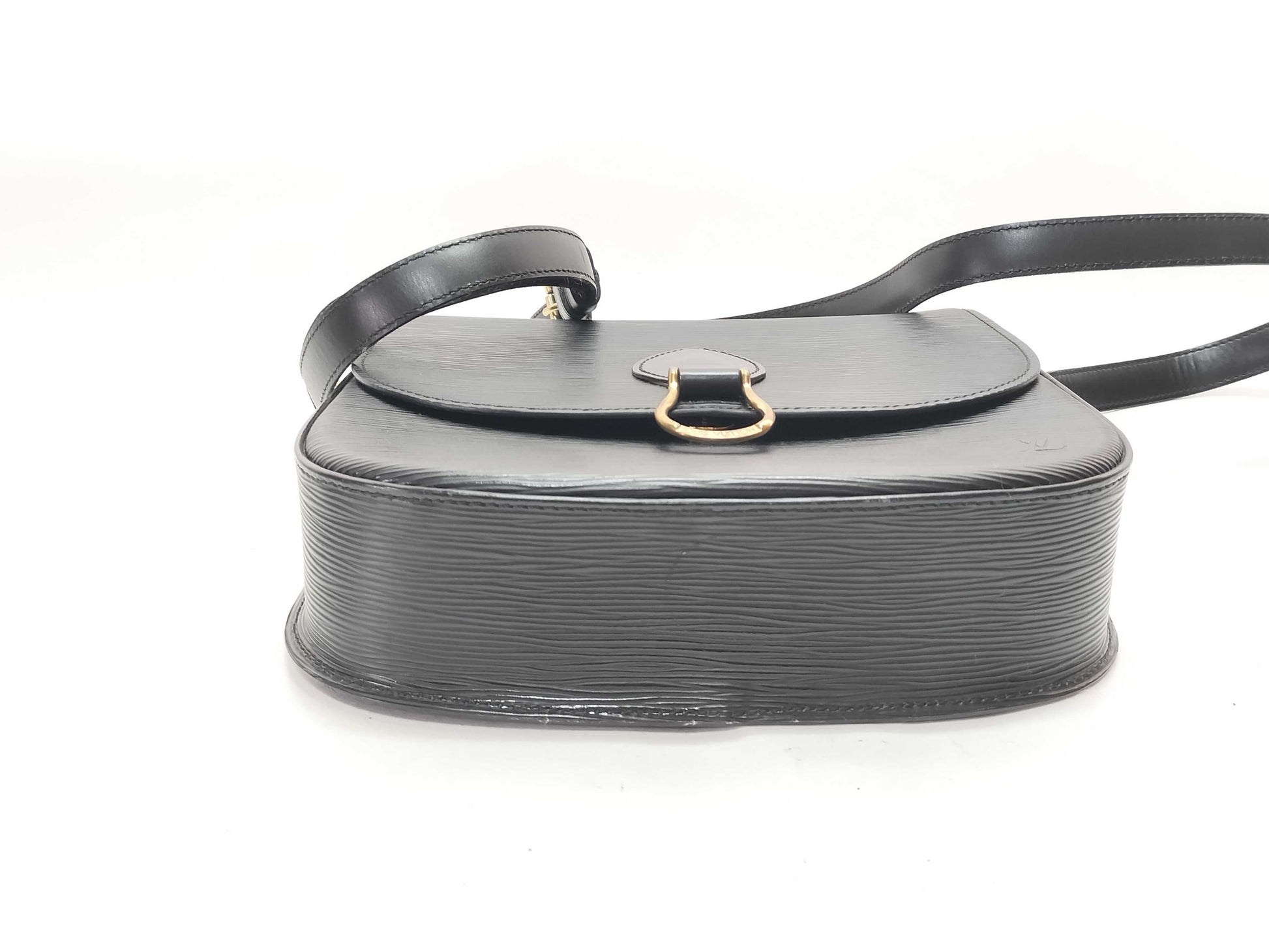LOUIS VUITTON TH 0947 Epi Saint-Cloud Noir Shoulder Bag