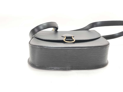 LOUIS VUITTON TH 0947 Epi Saint-Cloud Noir Shoulder Bag