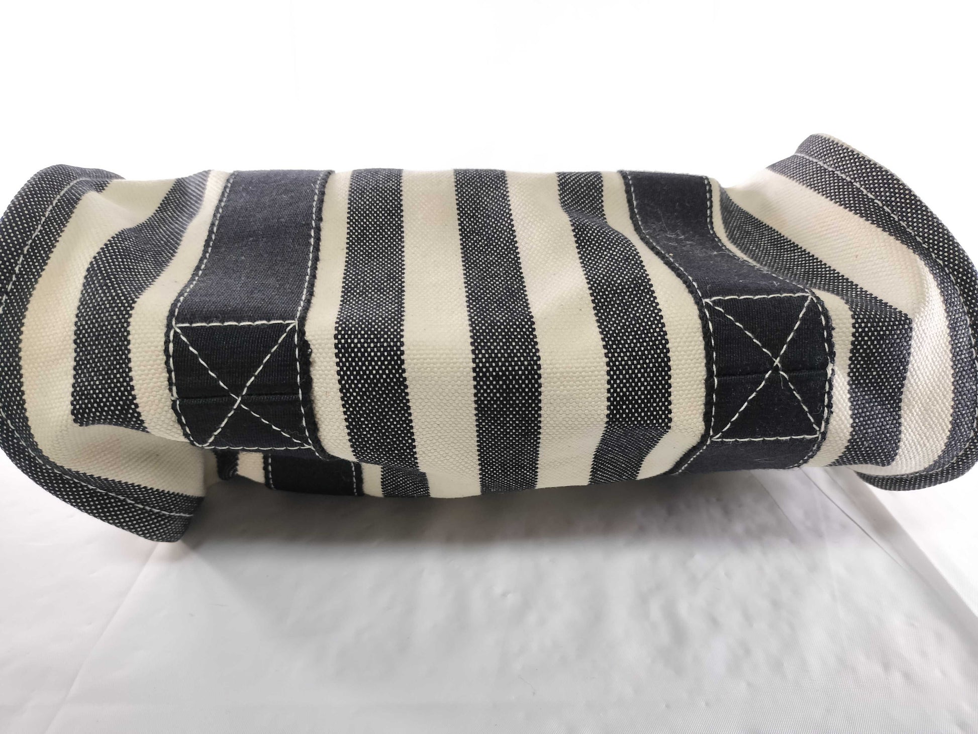 HERMES Cannes PM Canvas Tote Bag with Pouch