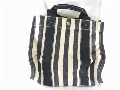 HERMES Cannes PM Canvas Tote Bag with Pouch