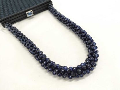 BOTTEGA VENETA Intrecciato Satin Handbag with Beads