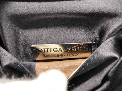 BOTTEGA VENETA Intrecciato Satin Handbag with Beads