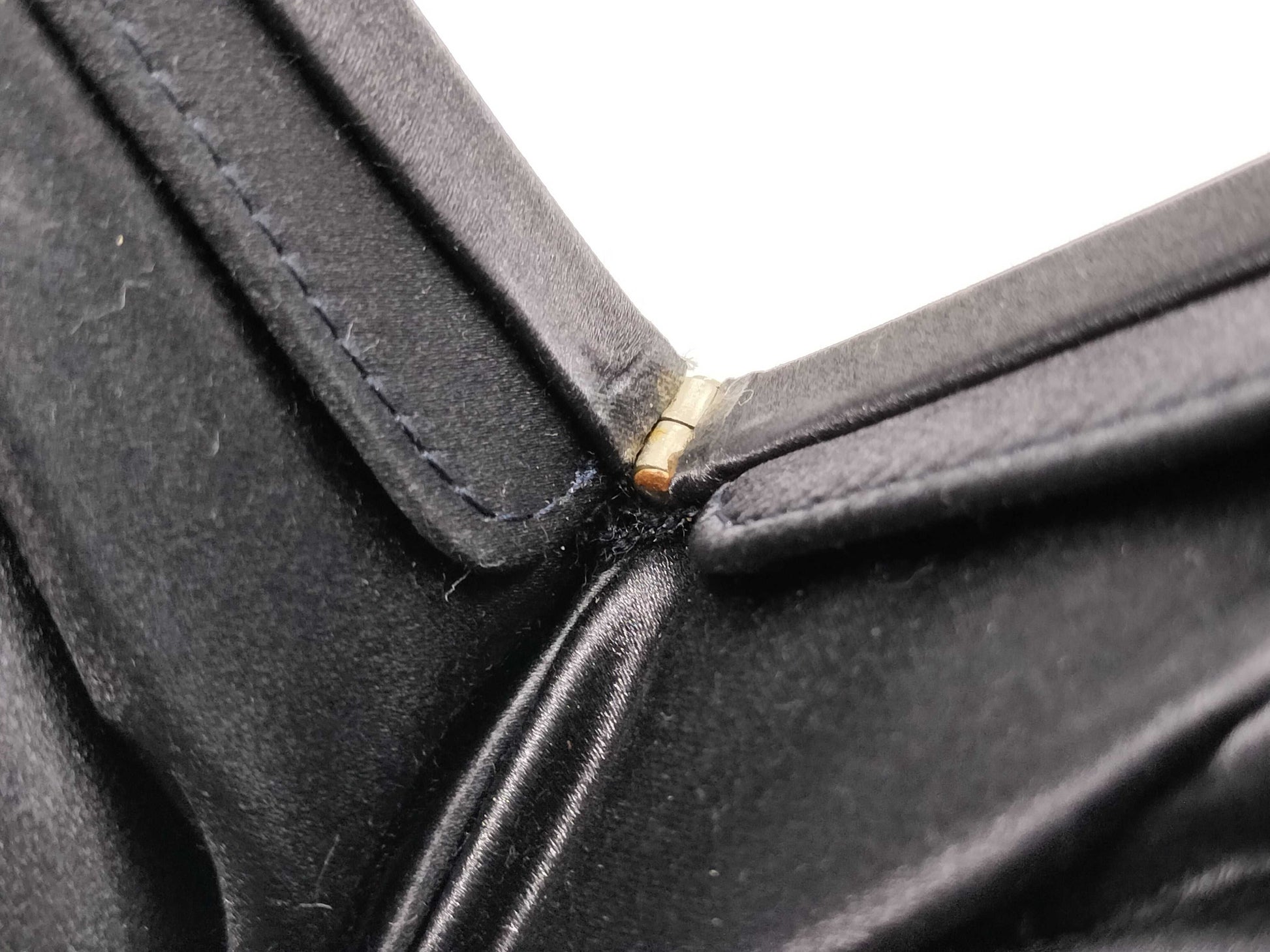 BOTTEGA VENETA Intrecciato Satin Handbag with Beads