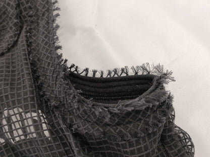 Sacai Sleeveless Mesh Dress Tops
