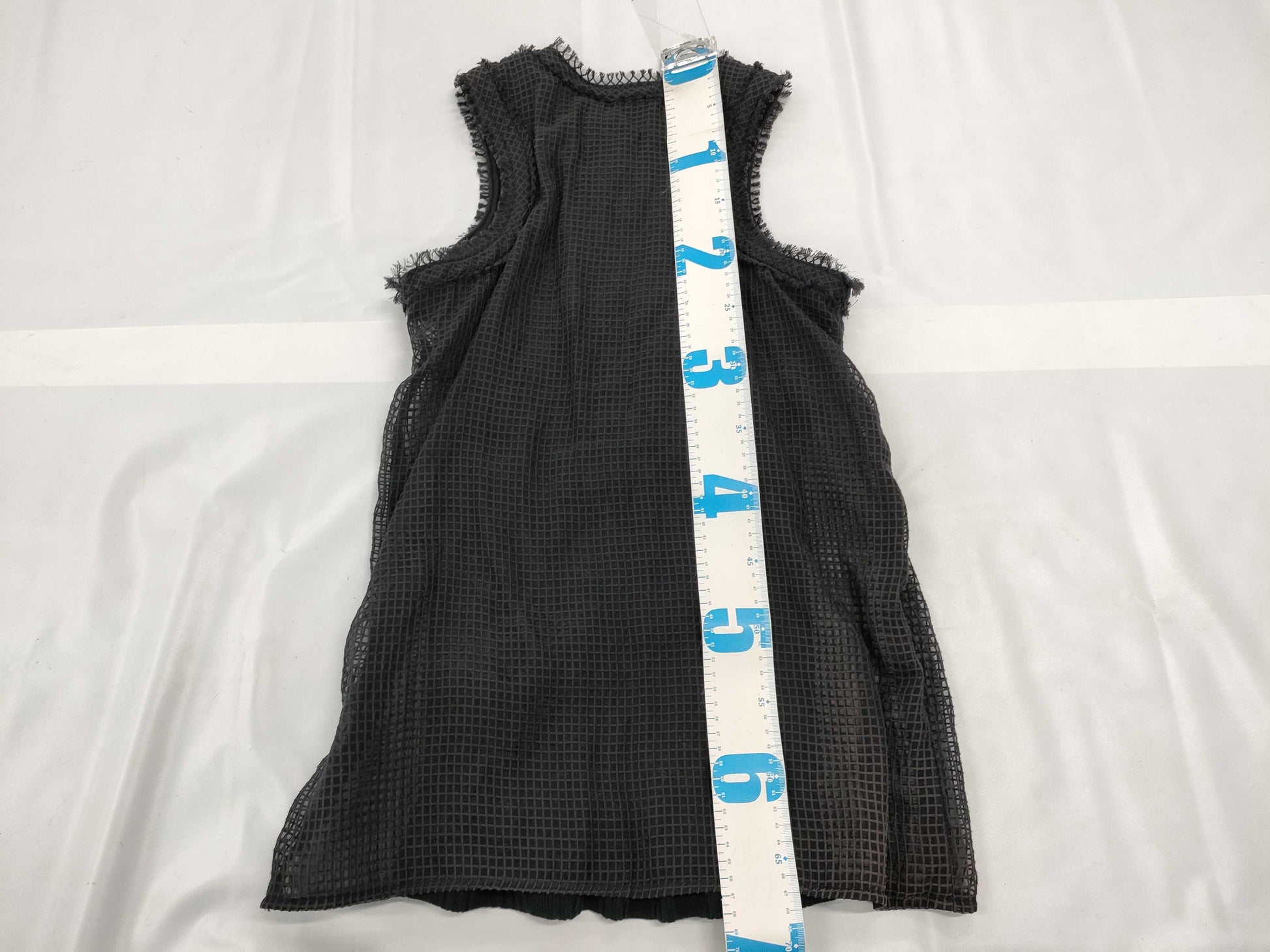 Sacai Sleeveless Mesh Dress Tops