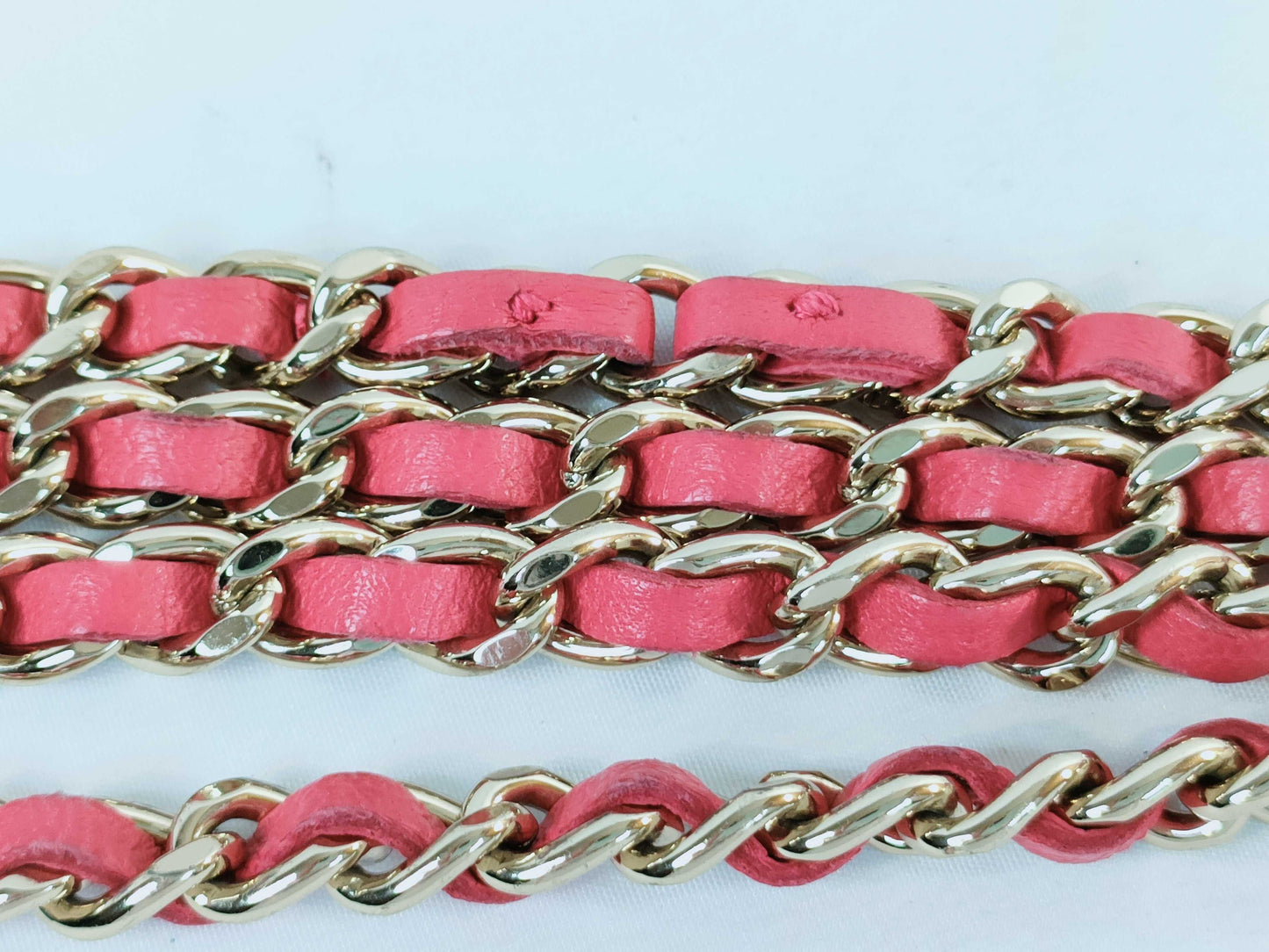 CHANEL [Card and sticker included] 30 series lambskin mini chain wallet shoulder bag