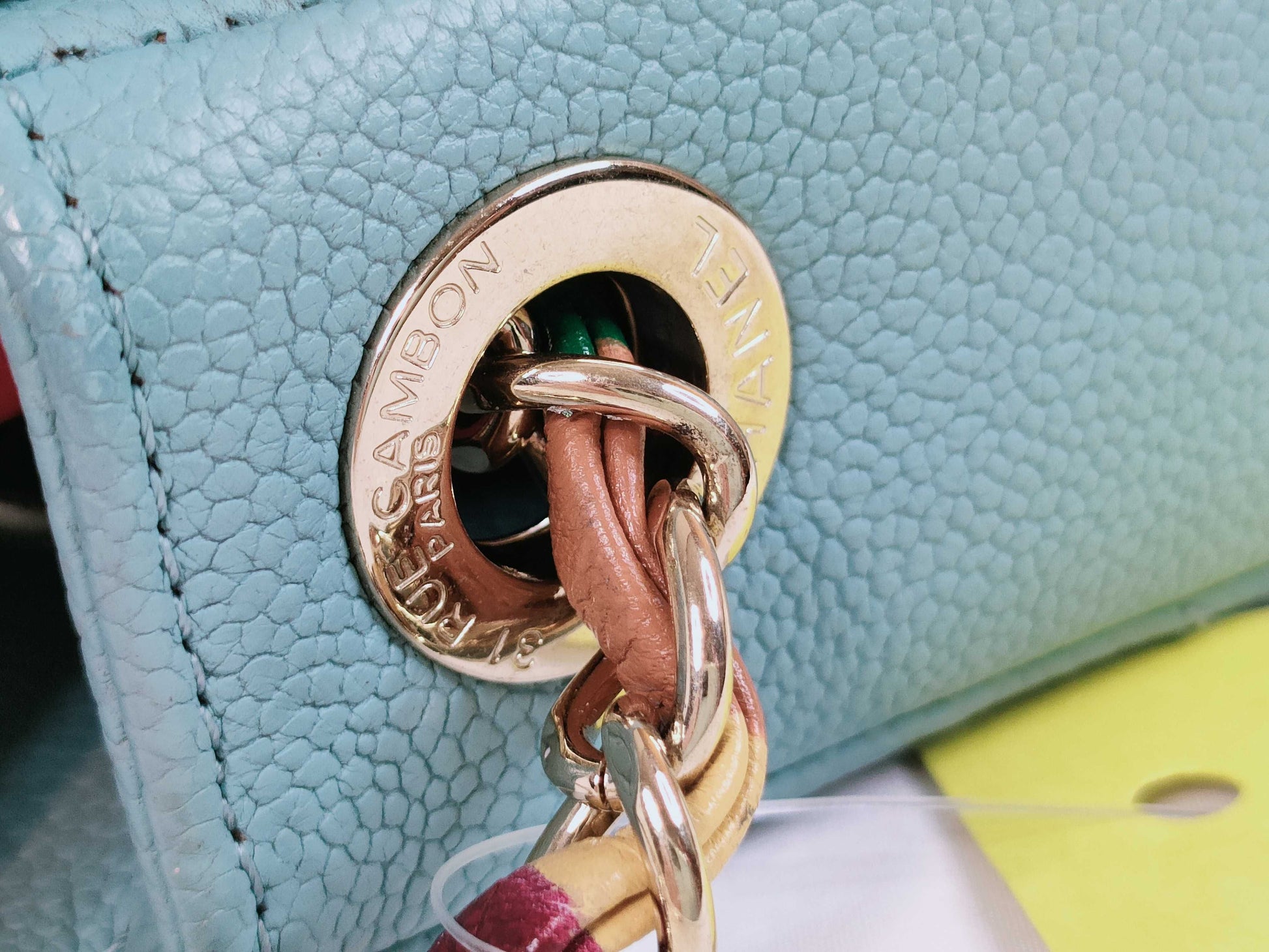 CHANEL [No card, sticker included] No. 23 Lambskin Matelasse 2-Way Chain Shoulder Cruise Line Shoulder Bag