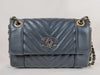 CHANEL [No card, sticker included] 27 series lambskin chevron V-stitch chain shoulder bag