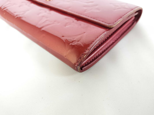 LOUIS VUITTON TS0130 Vernis Sarah Wallet