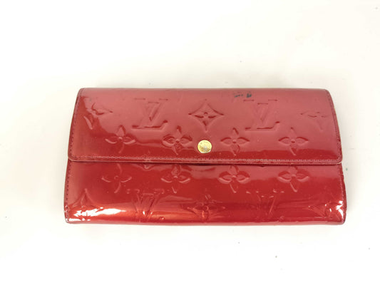 LOUIS VUITTON TS0130 Vernis Sarah Wallet