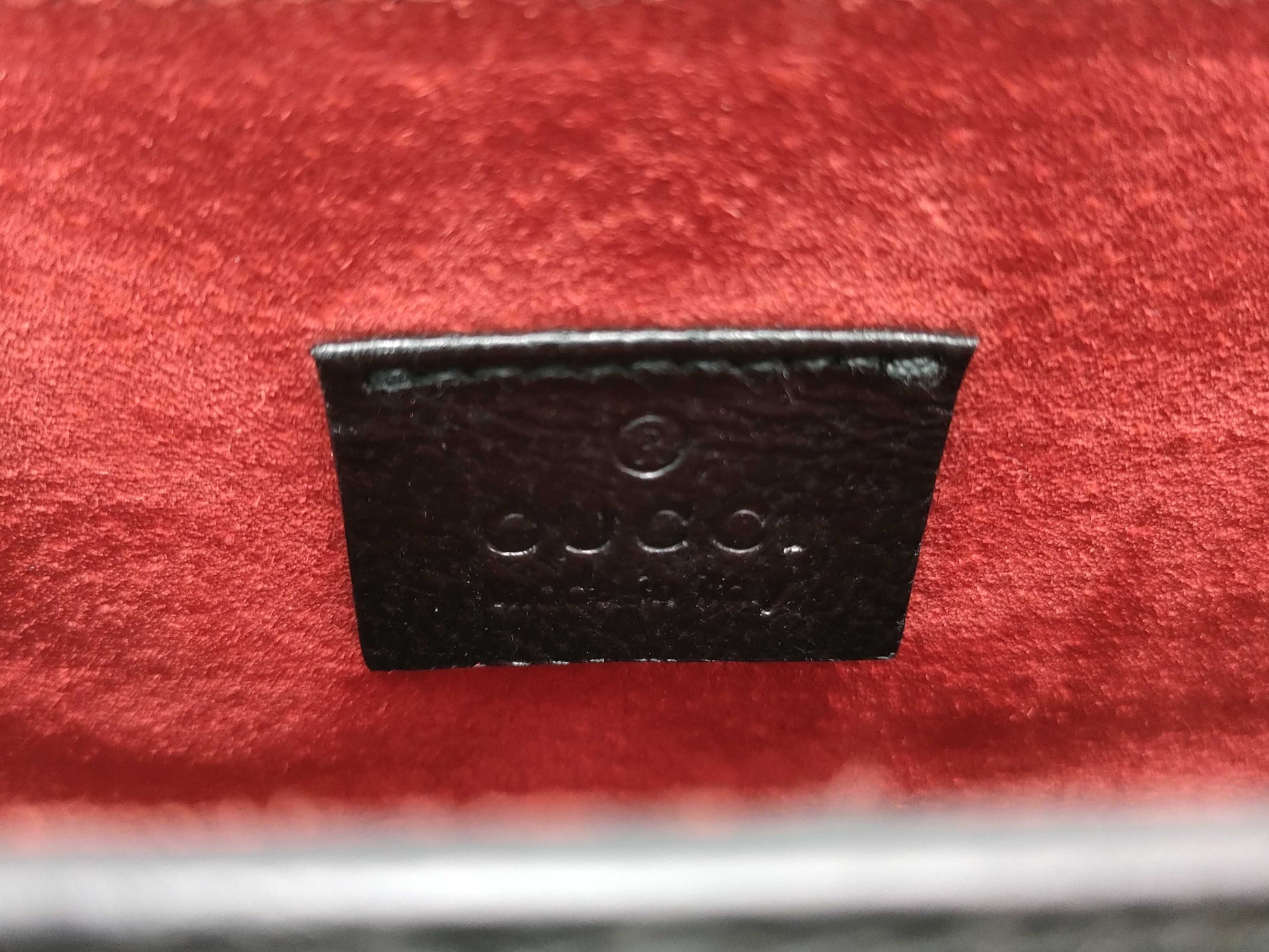 GUCCI Bamboo Leather 002-1060 Handbag