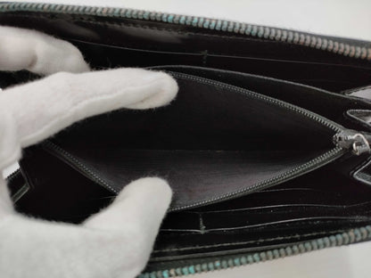 GUCCI Guccissima Long Wallet Shima Wallet
