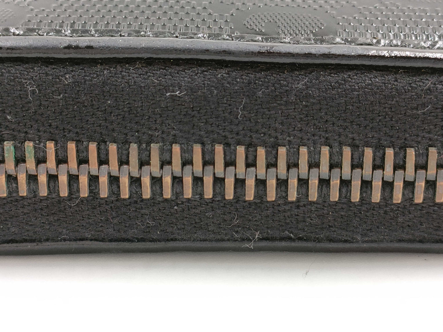 GUCCI Guccissima Long Wallet Shima Wallet