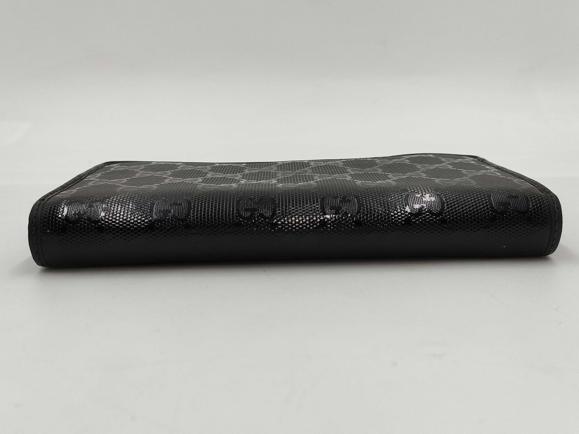 GUCCI Guccissima Long Wallet Shima Wallet