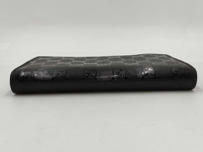 GUCCI Guccissima Long Wallet Shima Wallet