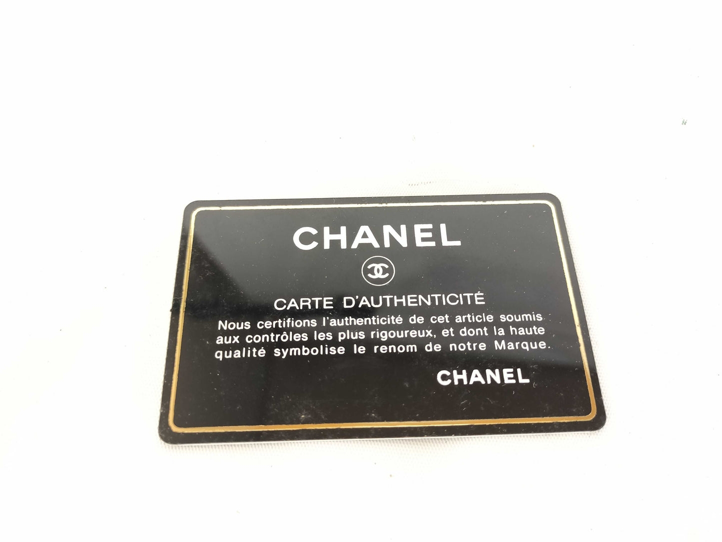CHANEL [With sticker] No. 8 Caviar Leather Round Zip Wallet / No. 8 Wallet