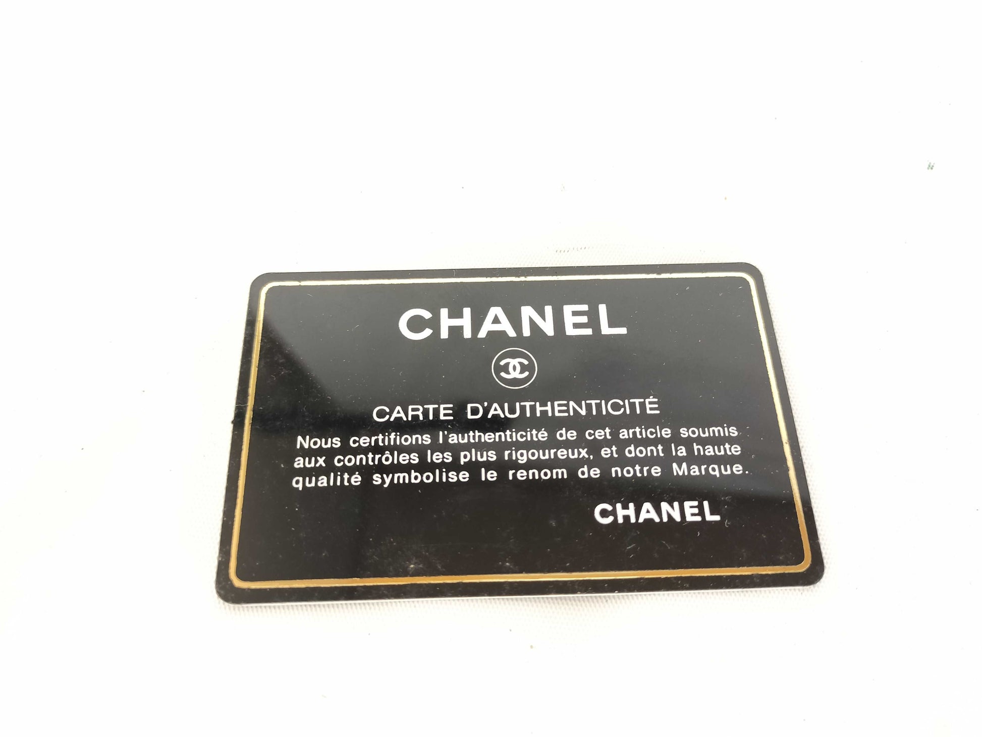 CHANEL [With sticker] No. 8 Caviar Leather Round Zip Wallet / No. 8 Wallet