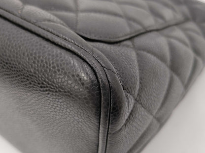 CHANEL Caviar Skin Reproduction Tote Handbag