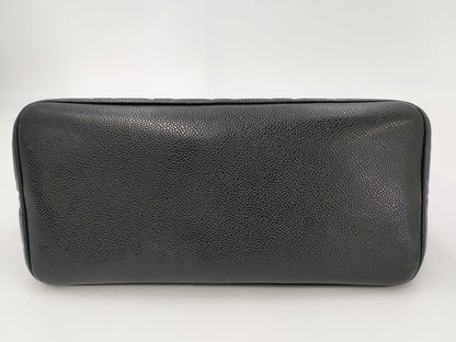 CHANEL Caviar Skin Reproduction Tote Handbag