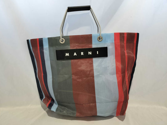 MARNI Mesh Shopping Tote Bag Handbag