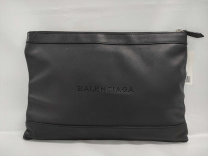 BALENCIAGA Leather Clutch Bag Second Bag Clutch Bag