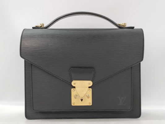 LOUIS VUITTON Epi Monceau 28 Handbag