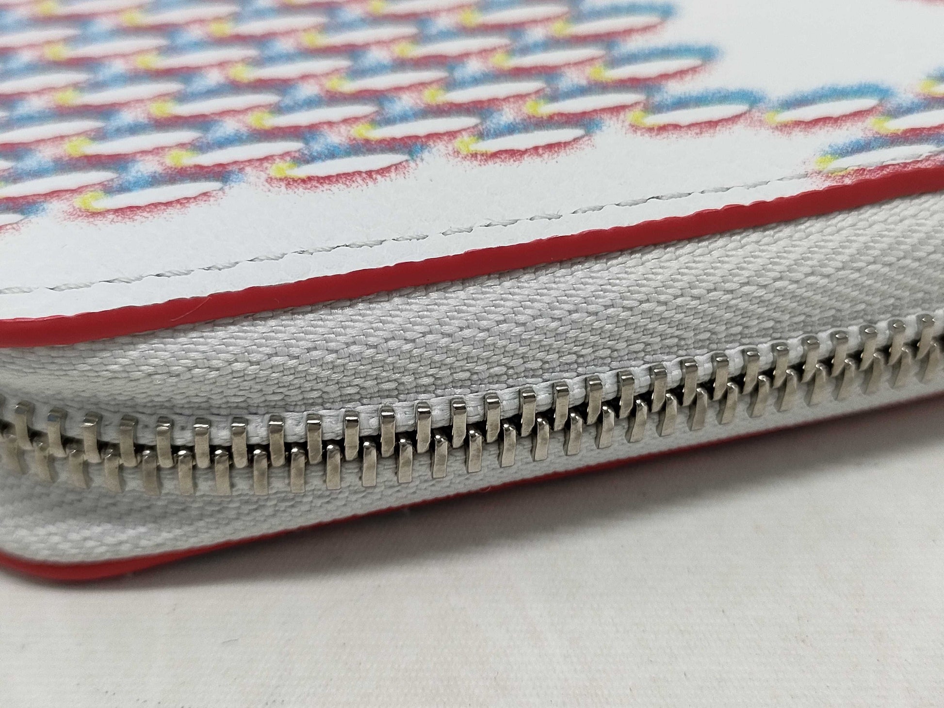 LOUIS VUITTON Damier Spray Zippy Wallet Vertical Wallet