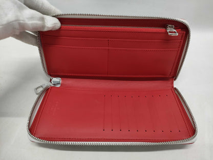LOUIS VUITTON Damier Spray Zippy Wallet Vertical Wallet