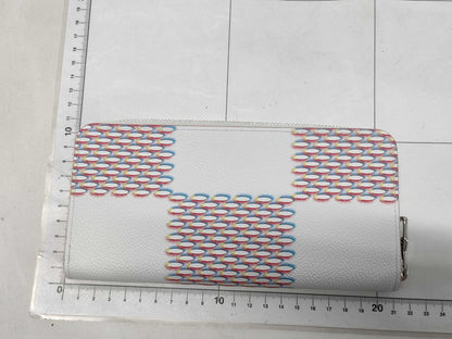 LOUIS VUITTON Damier Spray Zippy Wallet Vertical Wallet