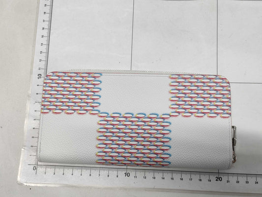 LOUIS VUITTON Damier Spray Zippy Wallet Vertical Wallet