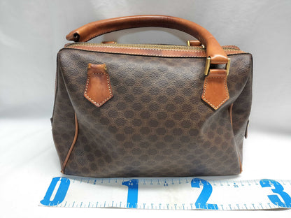 CELINE Macadam Mini Boston Bag with Broken Handle