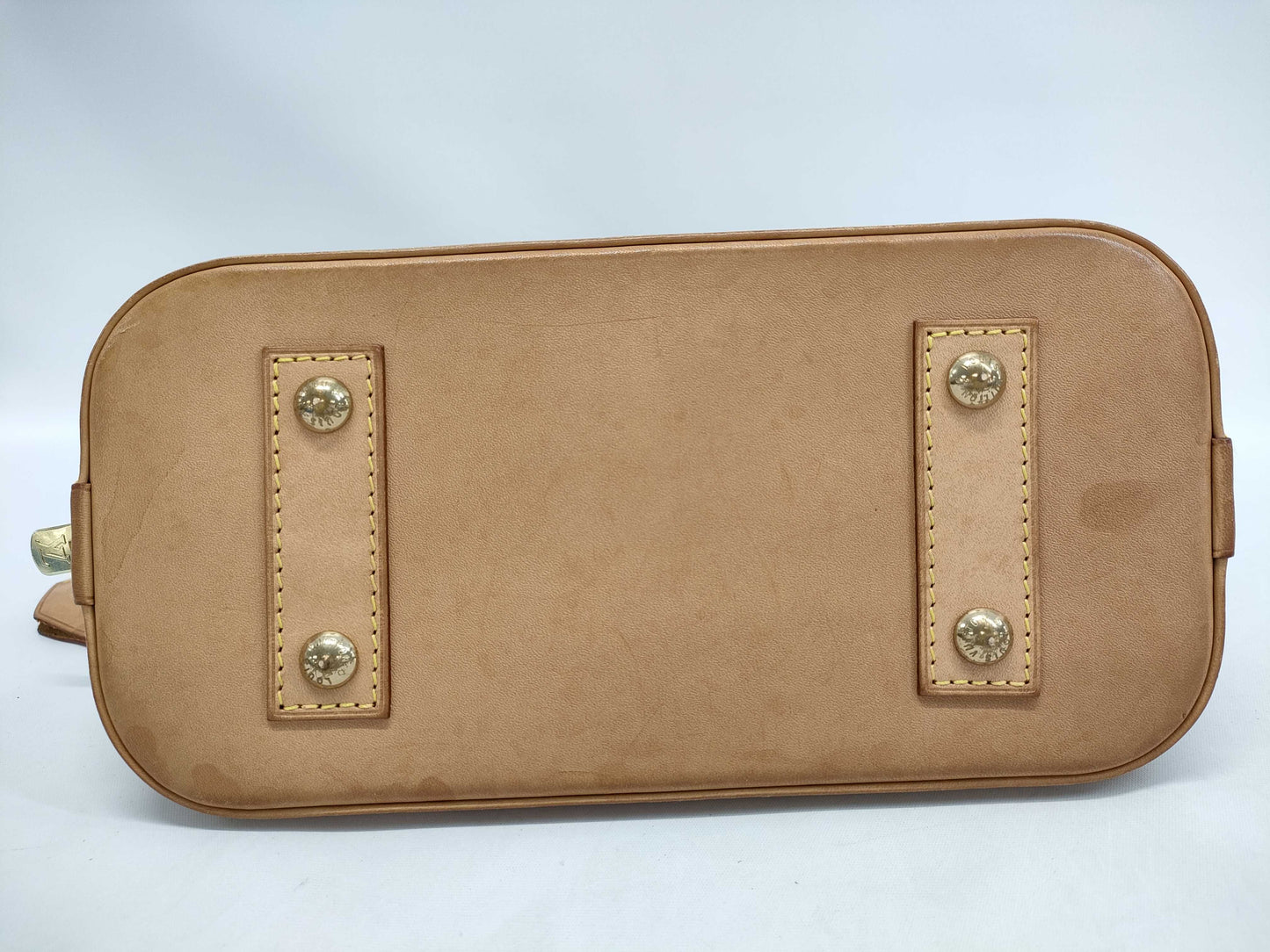 LOUIS VUITTON Monogram M53152 Alma BB 2-way handbag with padlock and two keys