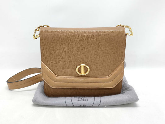 Dior Leather Shoulder Chain Bag Shoulder Bag