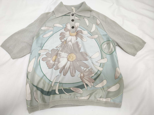 HERMES Silk Shirt Tops