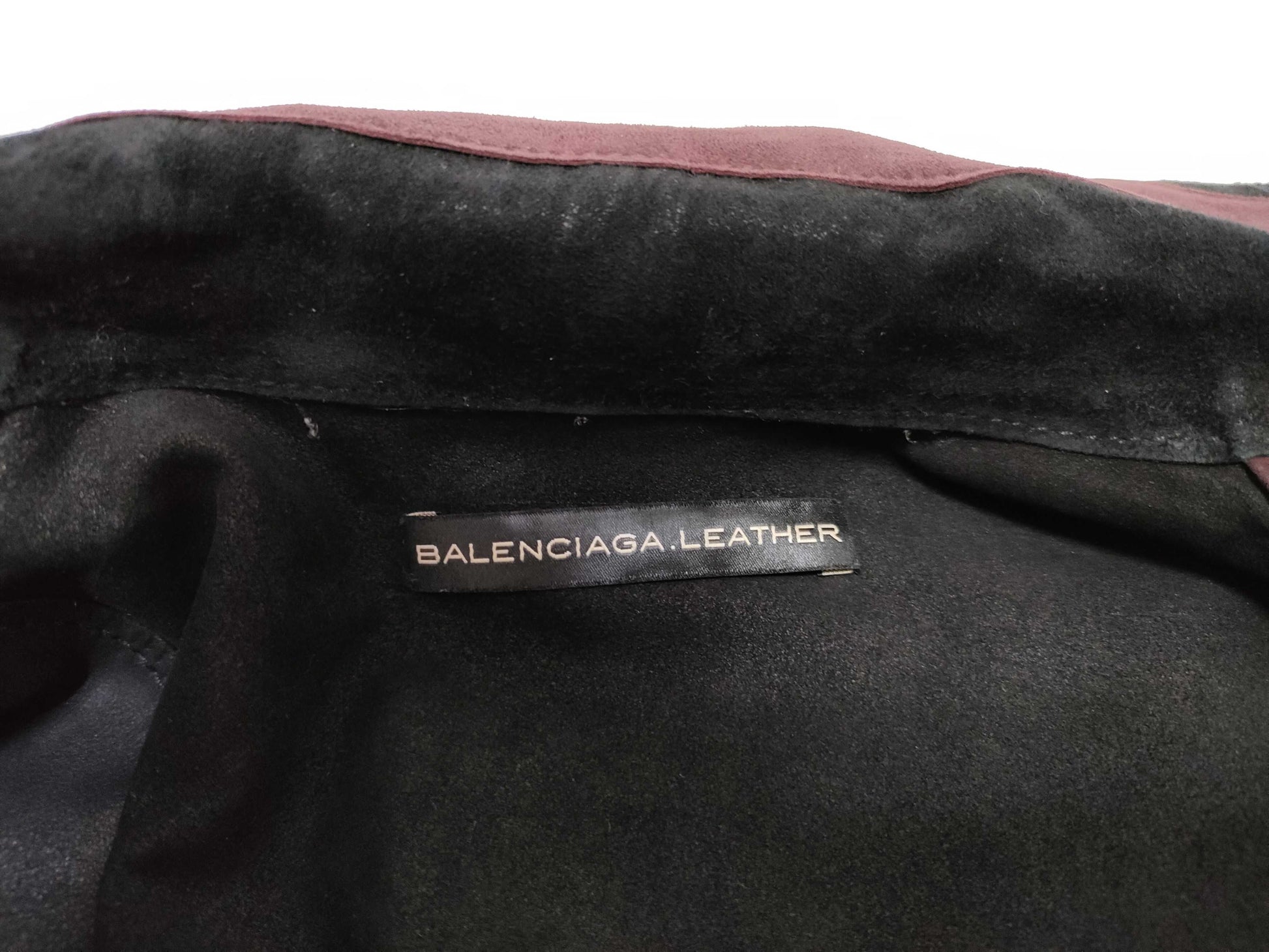BALENCIAGA Suede Rider's Jacket