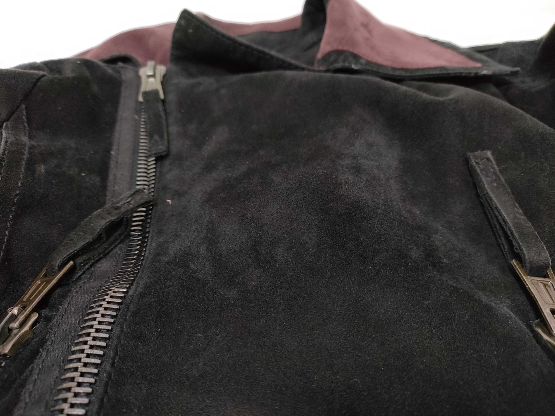 BALENCIAGA Suede Rider's Jacket