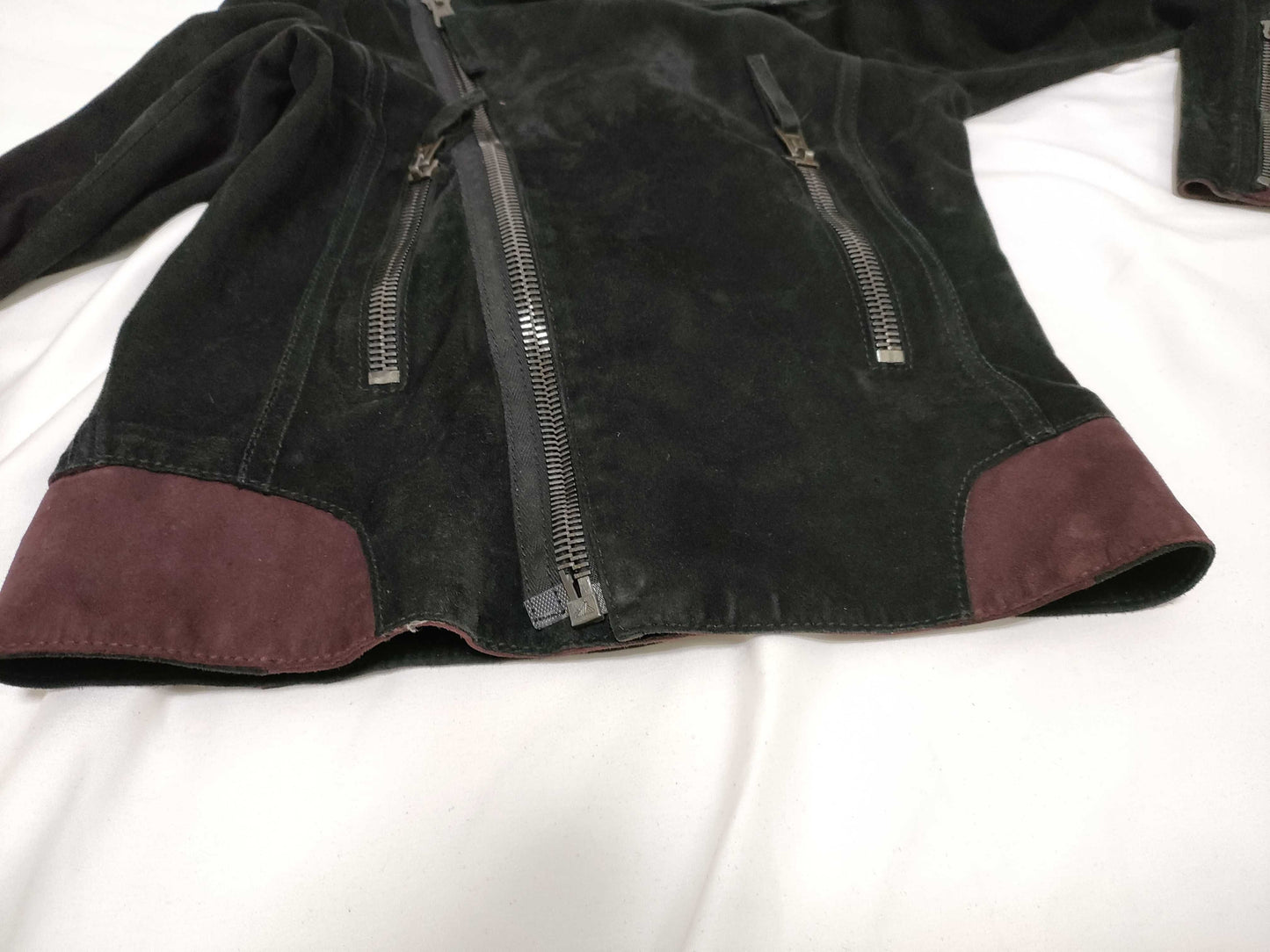 BALENCIAGA Suede Rider's Jacket