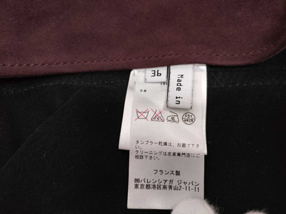 BALENCIAGA Suede Rider's Jacket