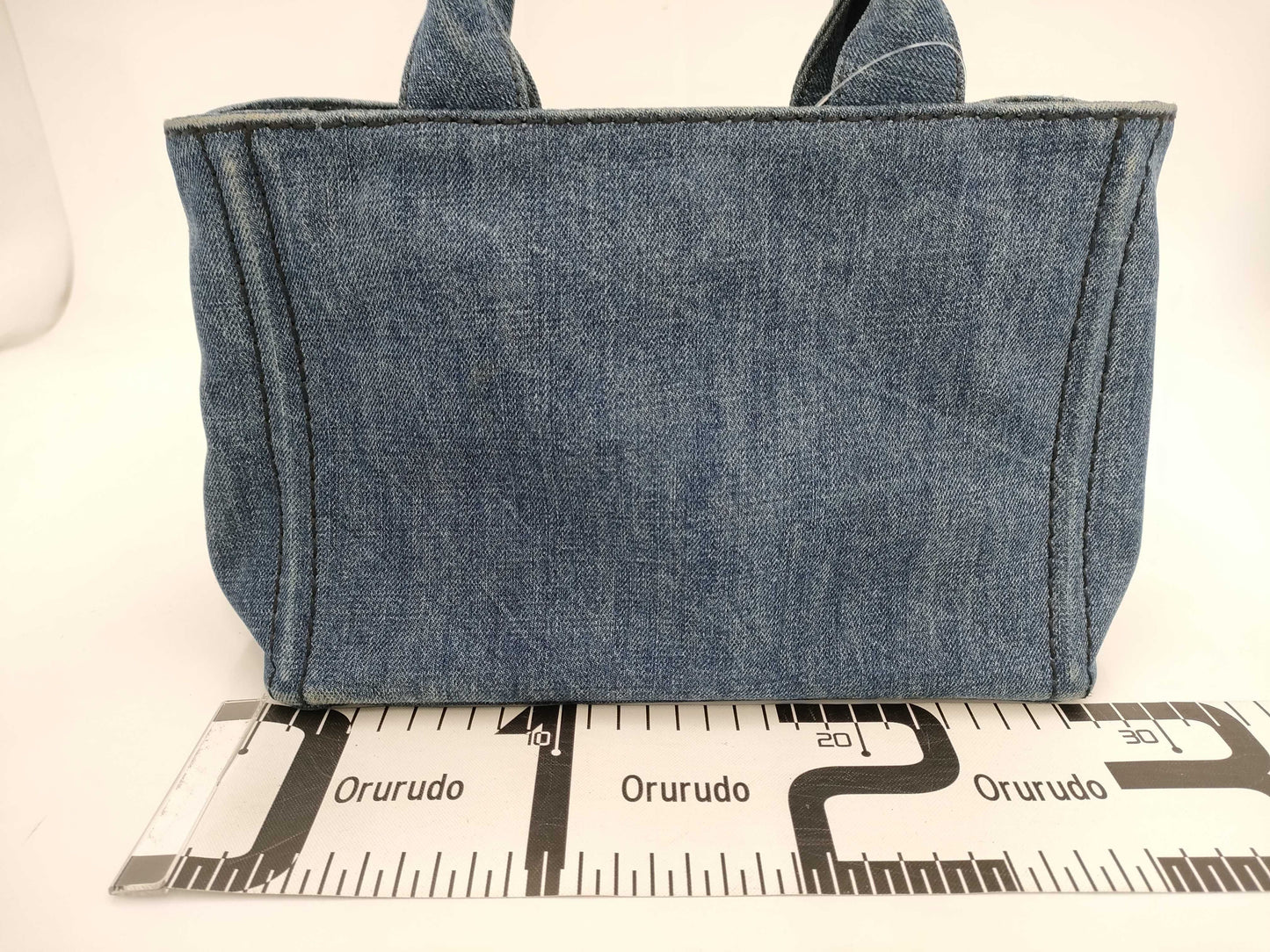 PRADA 1BG439/Denim/2WAY Handbag