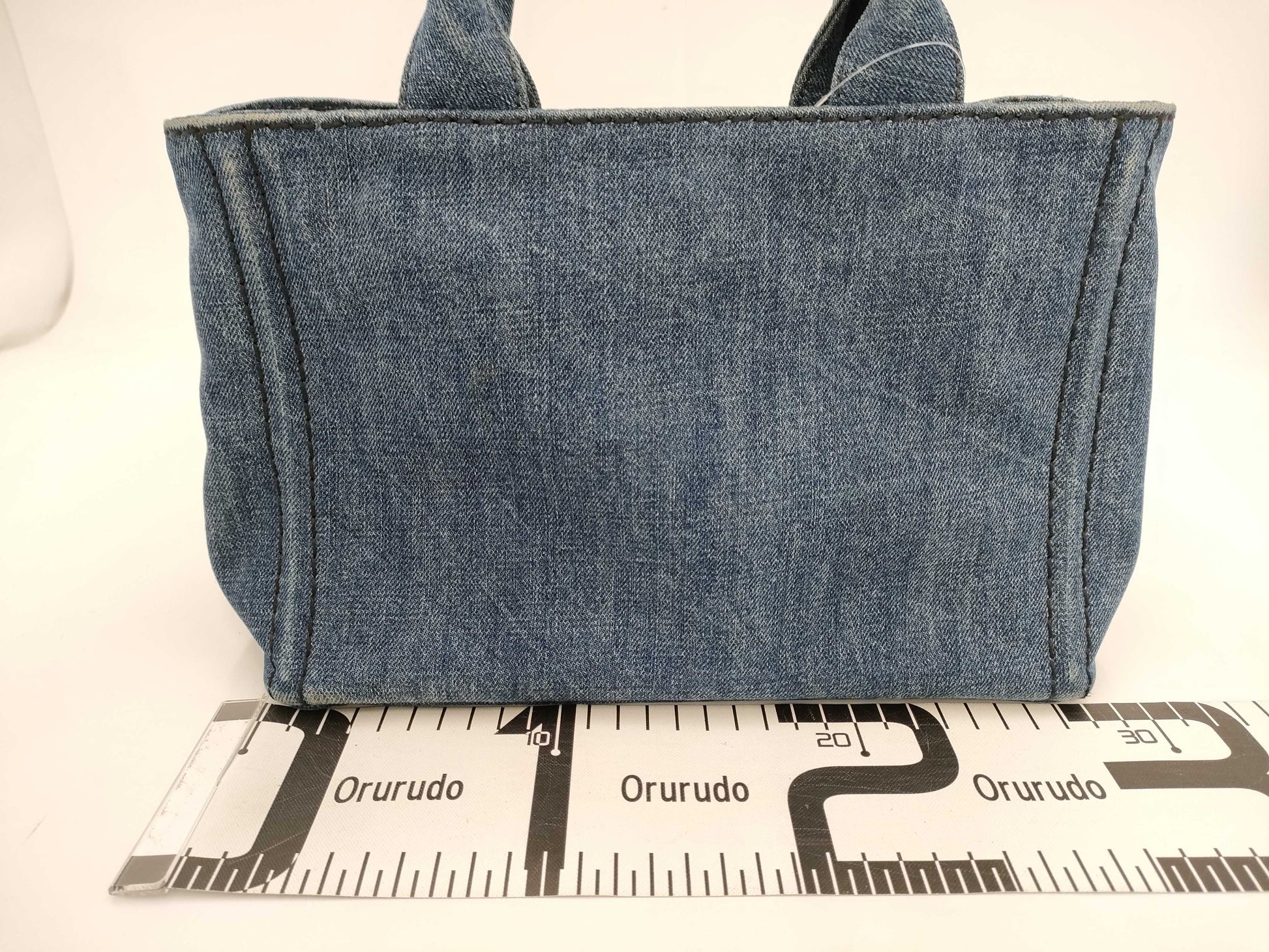 PRADA 1BG439/Denim/2WAY Handbag