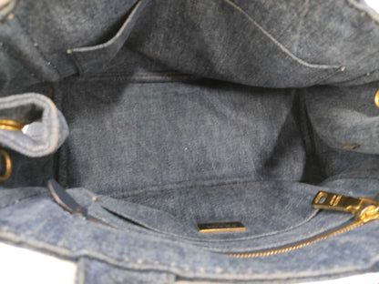 PRADA 1BG439/Denim/2WAY Handbag